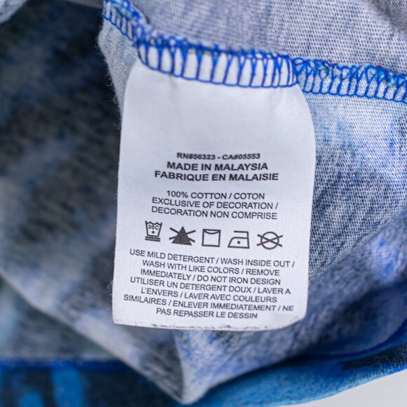 NIKE Skeleton Tie Dye Basketball T-Shirt Small Y2K Streetwear Skater - Picture 8 of 11